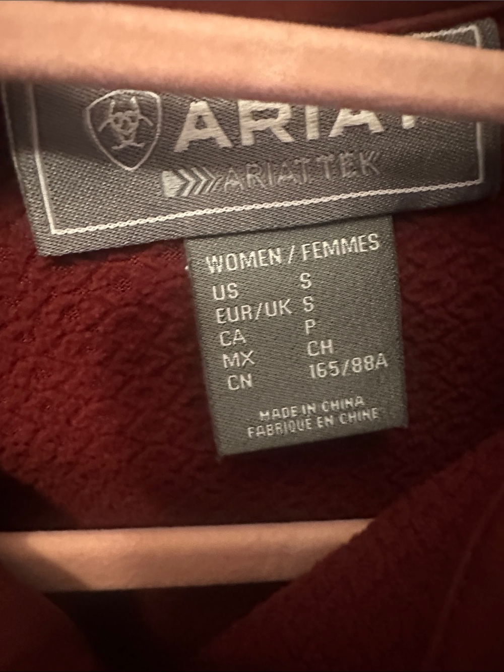 Ariat Women's Rust Zip-Front Utility Softshell Jacket - Picture 3 of 3